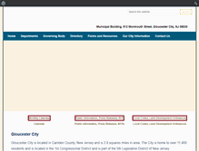 Tablet Screenshot of cityofgloucester.org
